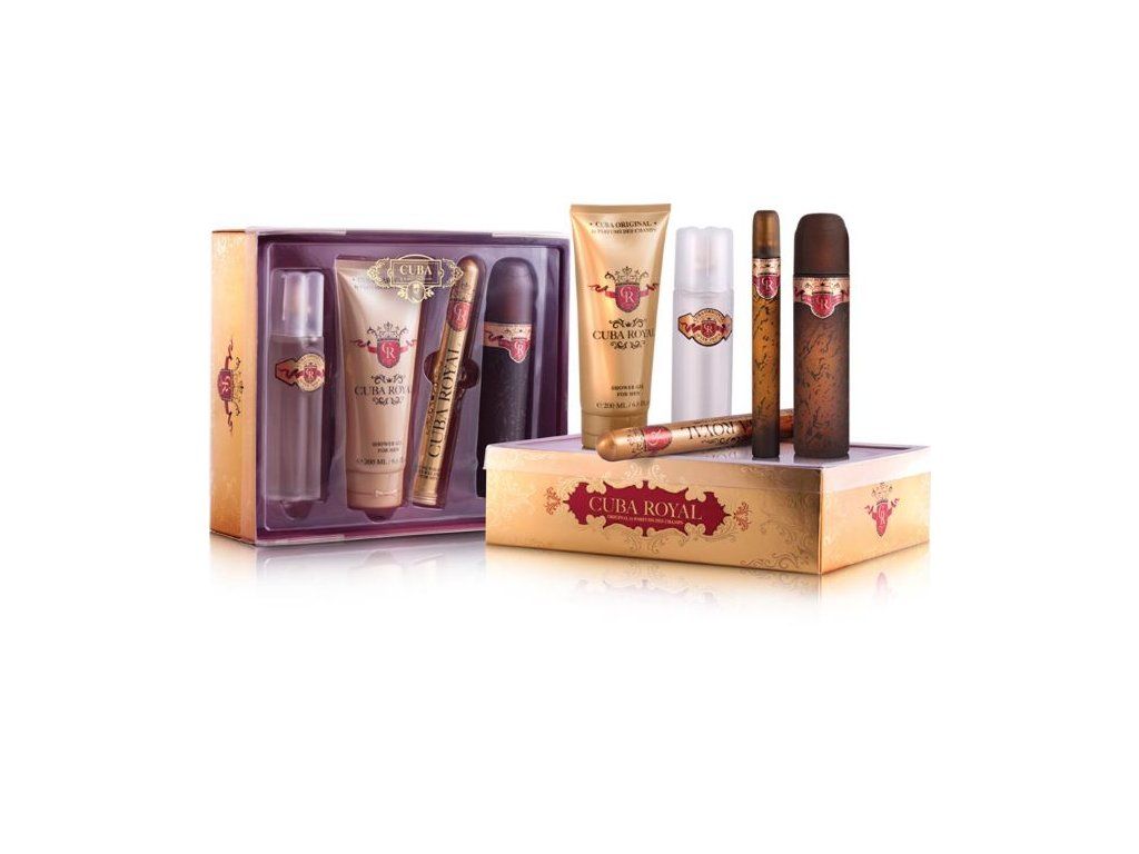 Cuba sada Royal Men toaletní voda 100 ml / toaletní voda 35ml /A/S 100ml / S/G 200ml